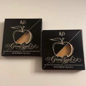 TWO KVD GOOD APPLE FOUNDATION BALMS
